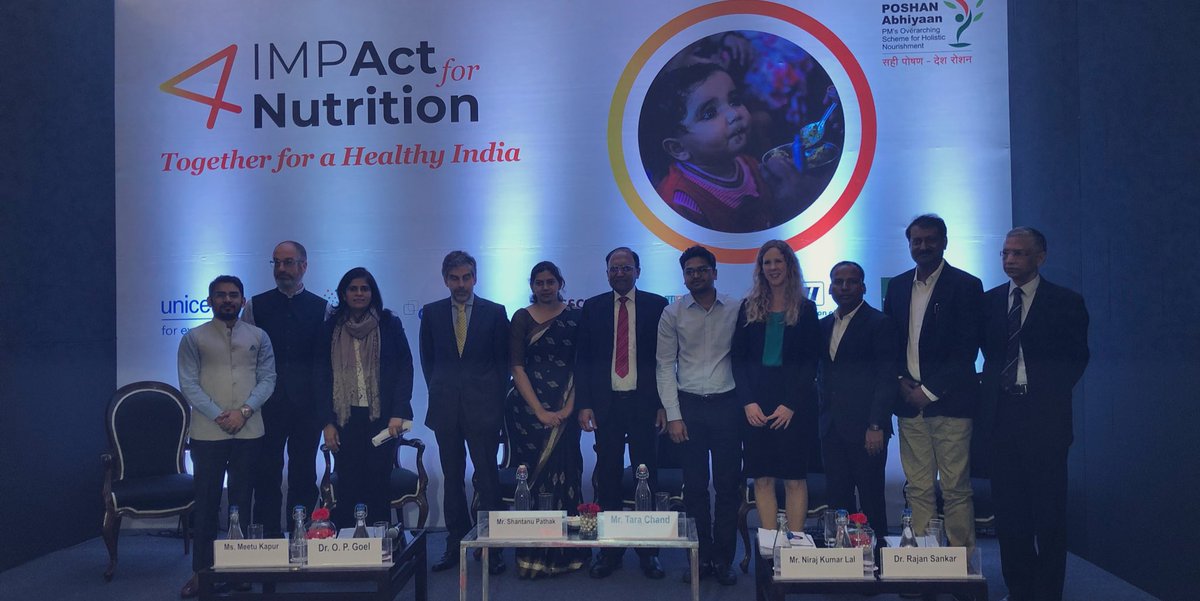 IMPAct4Nutrtion convened by UNICEF, Tata Trusts, Sight and Life, CSRBOX, CII, WeCan and NASSCOM Foundation was launched today in New Delhi